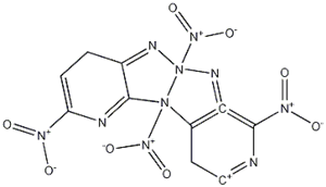 2,4,8,10-Tetranitro-7H-pyrido[3'',4'':4',5'][1,2,3]triazolo[2',1':2,3][1,2,3]triazolo[4,5-b]pyridin-6-ium